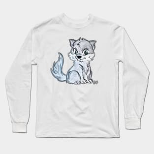 Puppy wolf Long Sleeve T-Shirt